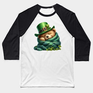 St Patricks Day Teddy Bear Baseball T-Shirt